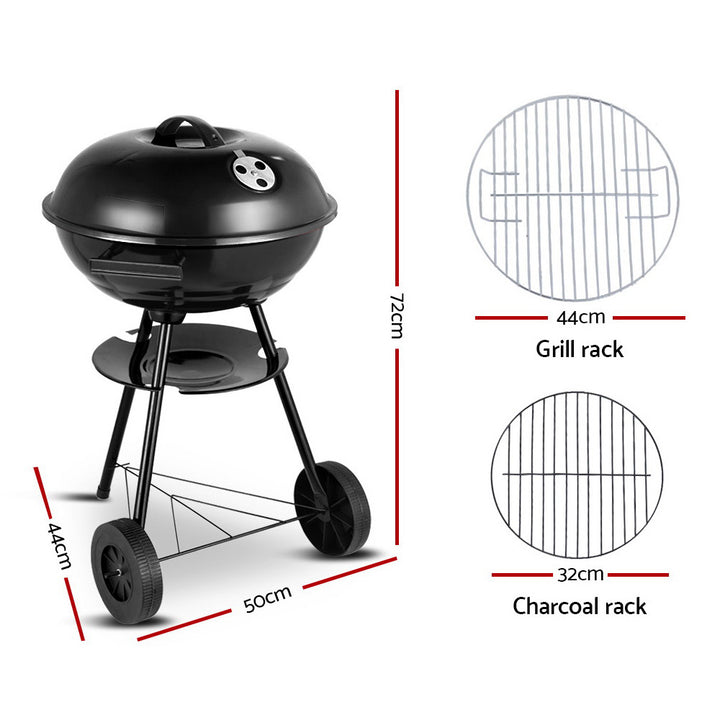 Grillz BBQ Grill Charcoal Smoker - VogueDecor.au