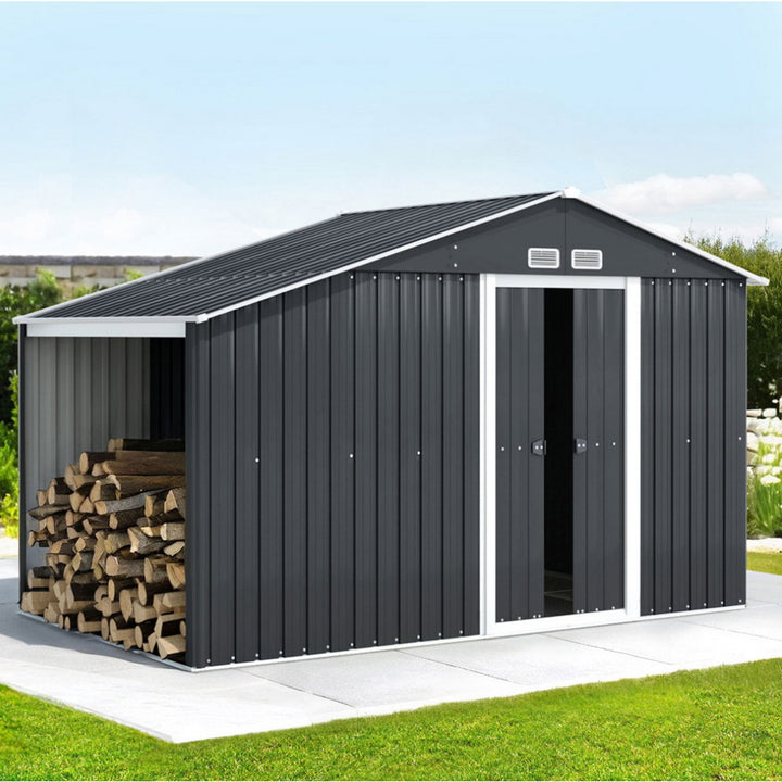 Giantz Garden Shed 3.22x1.96M Outdoor Storage Tool Workshop House Shelter - VogueDecor.au