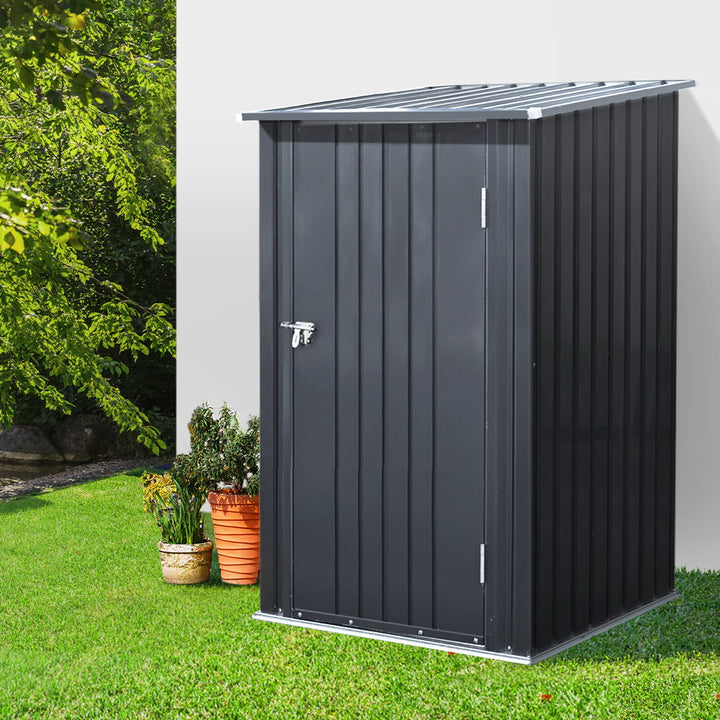 Giantz Garden Shed 0.99x1.04M Sheds Outdoor Tool Storage Workshop House Steel - VogueDecor.au