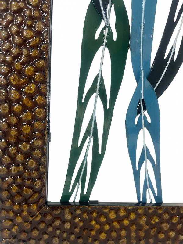 Xlarge Leaves Metal Wall Art 102x152cm - VogueDecor.au
