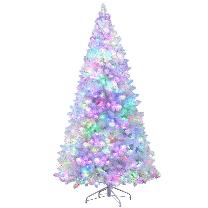 Jingle Jollys Christmas Tree 2.1m RGB Remote Xmas Party Decorations 1310 Tips - VogueDecor.au