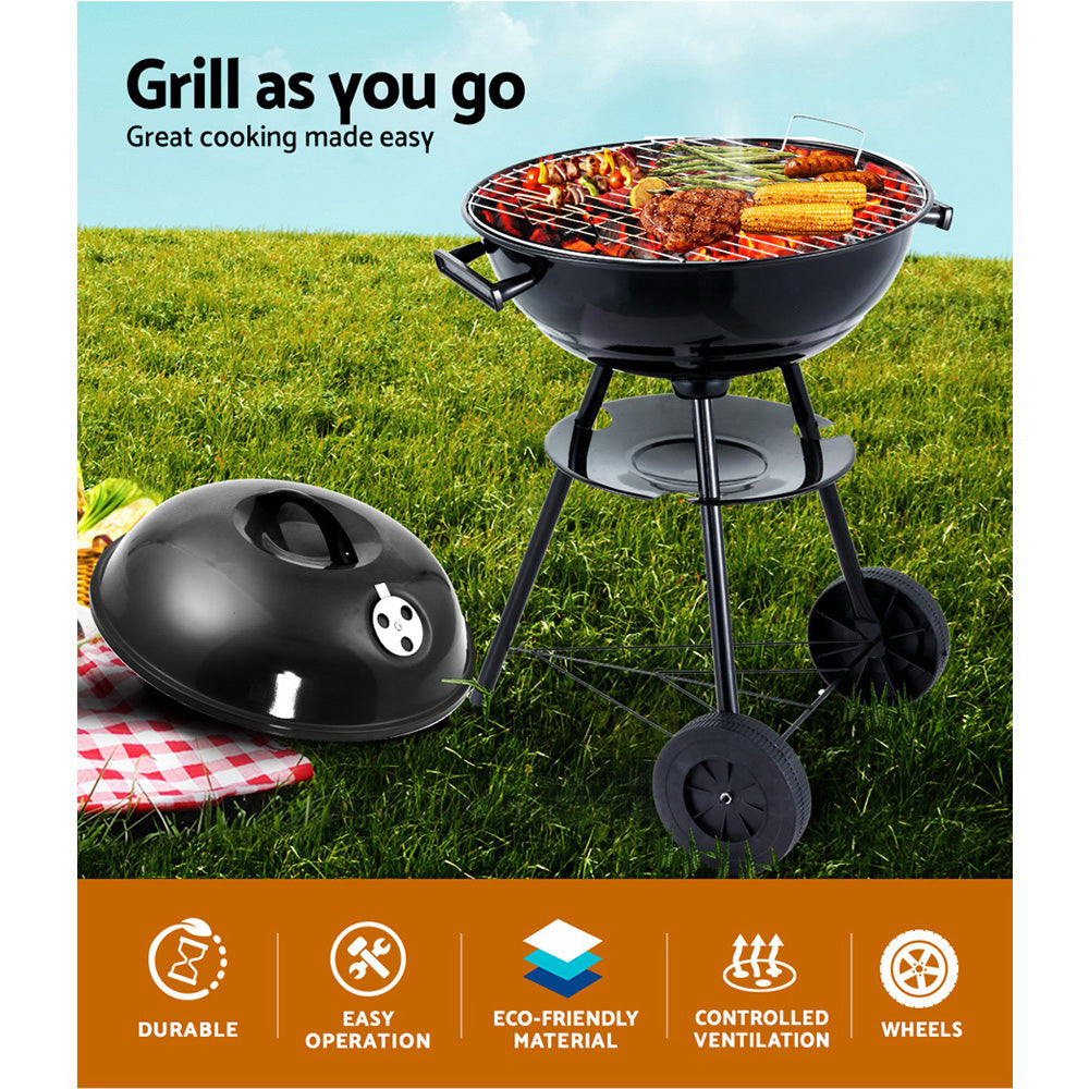 Grillz BBQ Grill Charcoal Smoker - VogueDecor.au