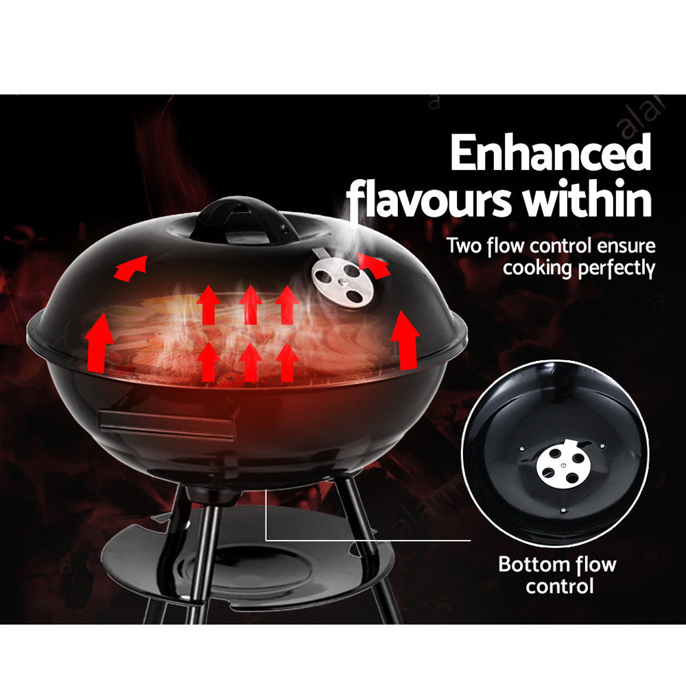 Grillz BBQ Grill Charcoal Smoker - VogueDecor.au
