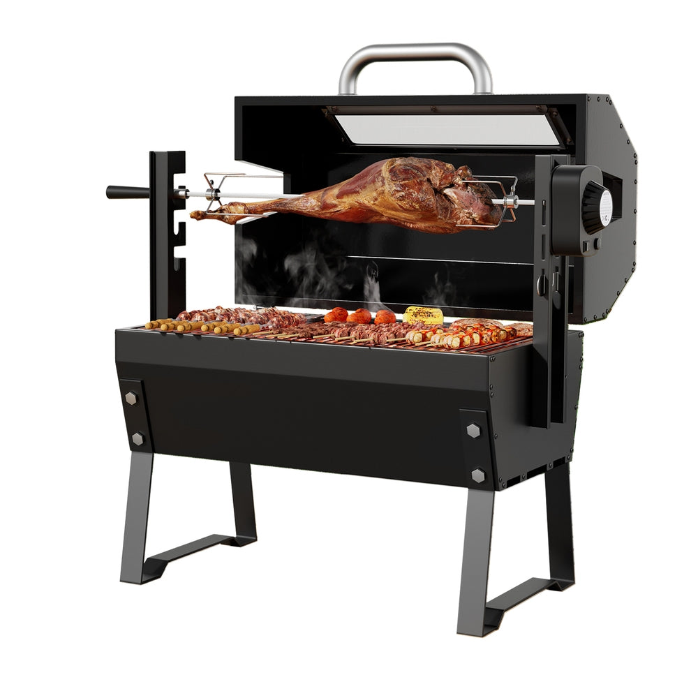 Grillz BBQ Grill Charcoal Electric Smoker Roaster - VogueDecor.au
