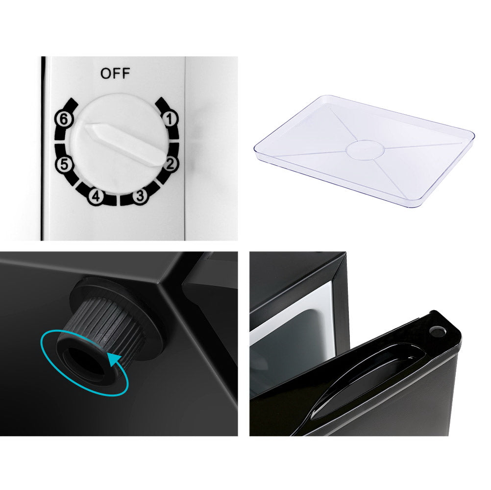 Devanti 70L Bar Fridge Black - VogueDecor.au