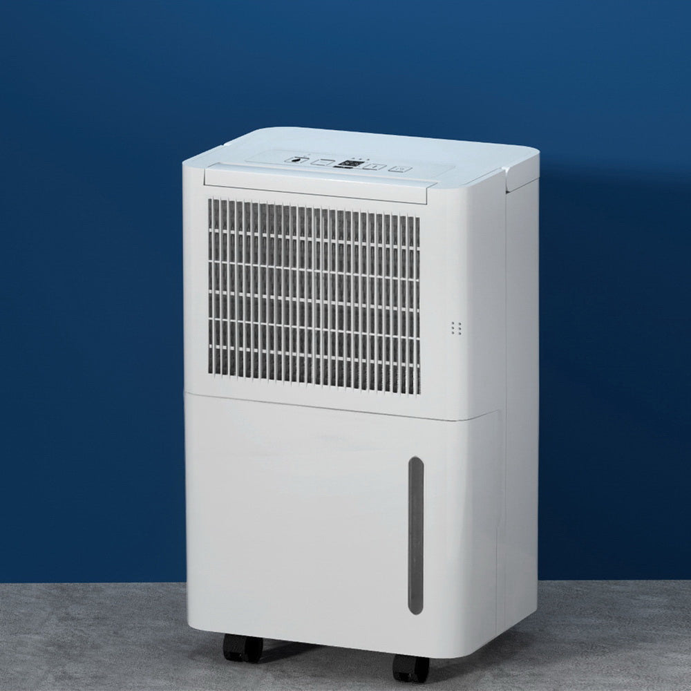 Devanti Dehumidifier 12L Air Purifier White - VogueDecor.au