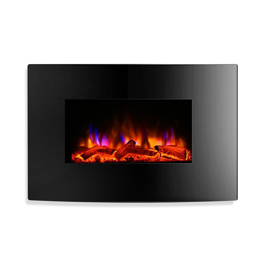 Devanti Electric Fireplace Fire Heater 2000W - VogueDecor.au