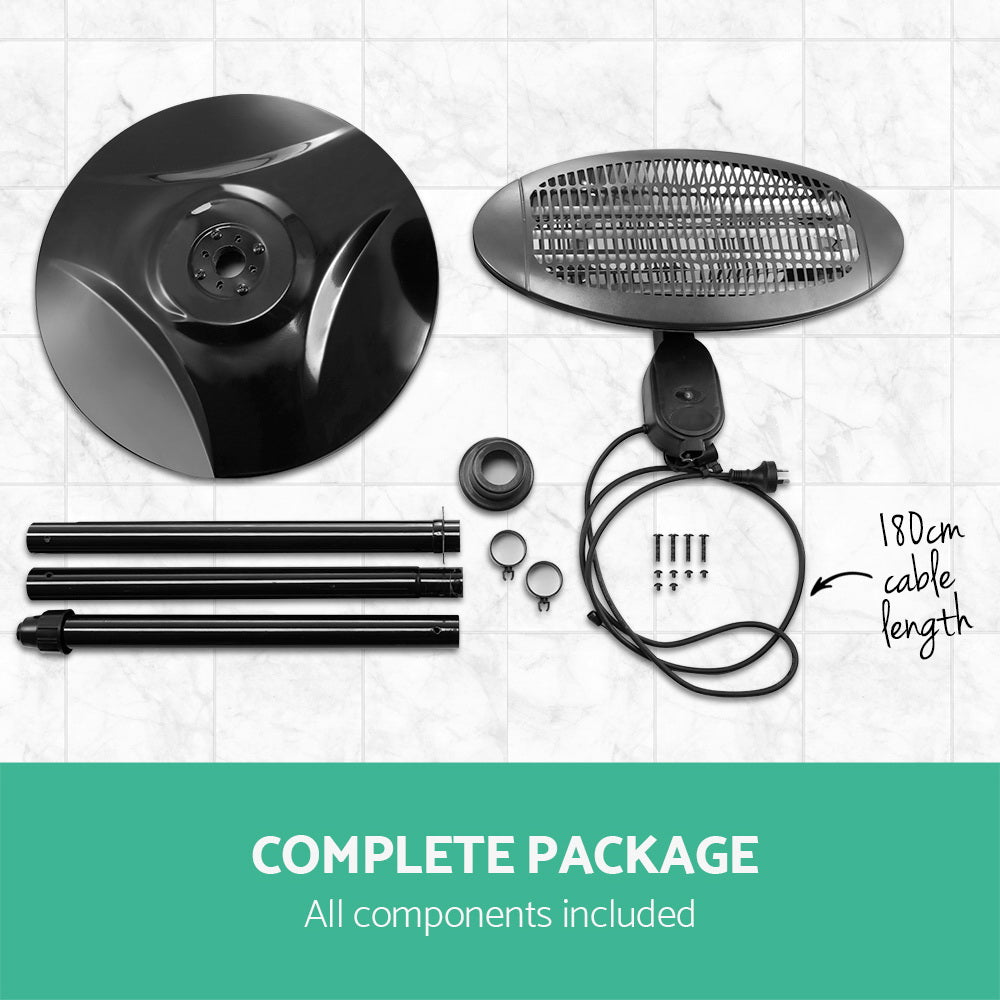 Devanti Electric Patio Heater 2000W - VogueDecor.au