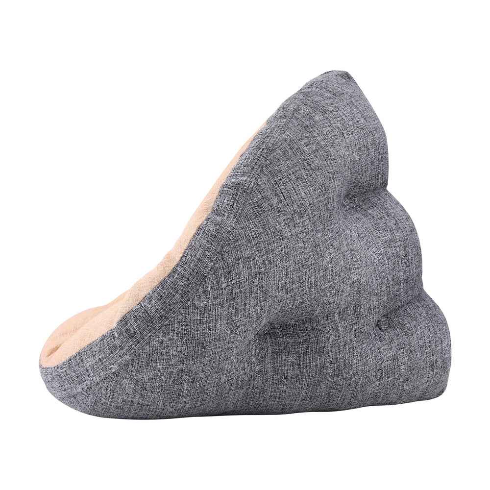 Artiss Floor Lounge Sofa Bed Chair Foldable Washable Beige - VogueDecor.au