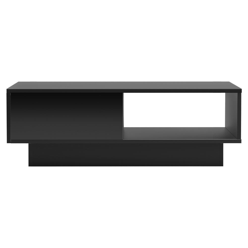 Artiss Coffee Table Led Lights Black - VogueDecor.au