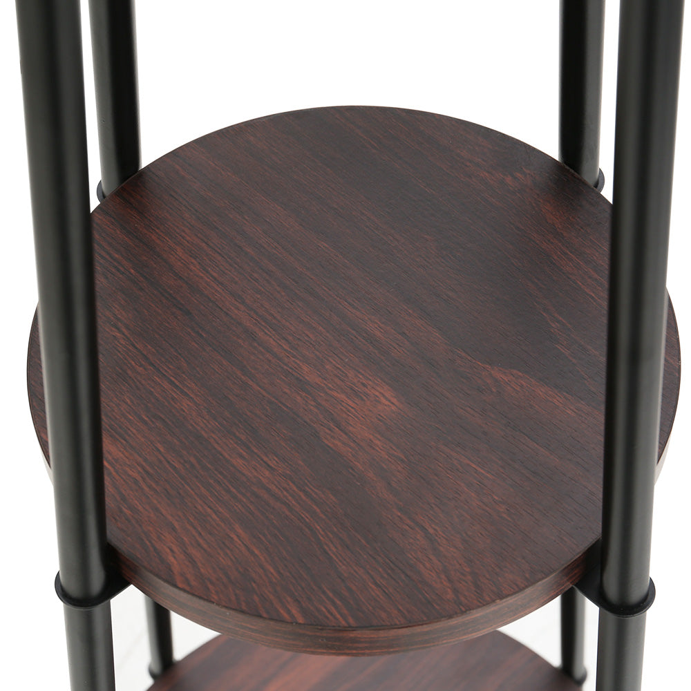 Artiss Floor Lamp 2 Tier Shelf Storage LED Light Stand Home Living Room Upright - VogueDecor.au