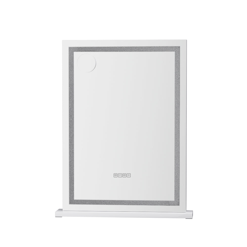 Embellir Bluetooth Makeup Mirror 58x80cm Hollywood Vanity with LED Light Crystal - VogueDecor.au