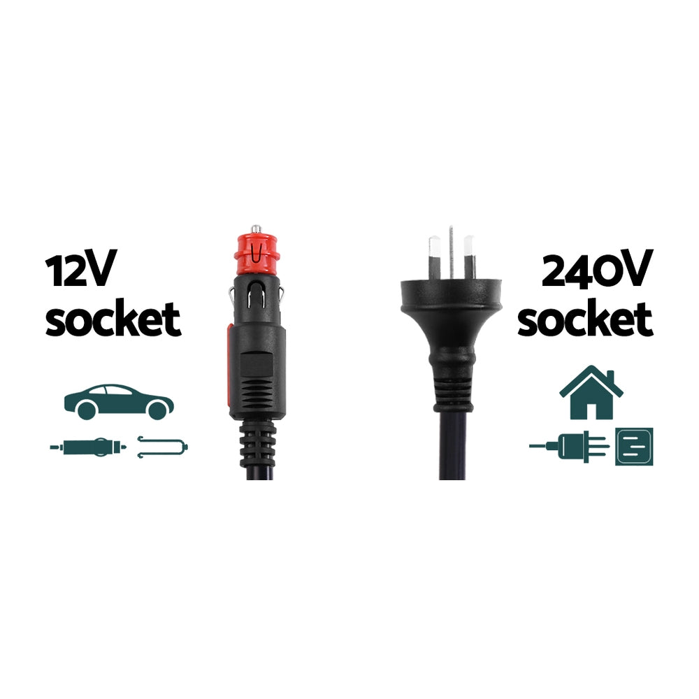 Glacio 100L Portable Fridge Freezer Bar Upright 12V/24V/240V Camping Caravan - VogueDecor.au