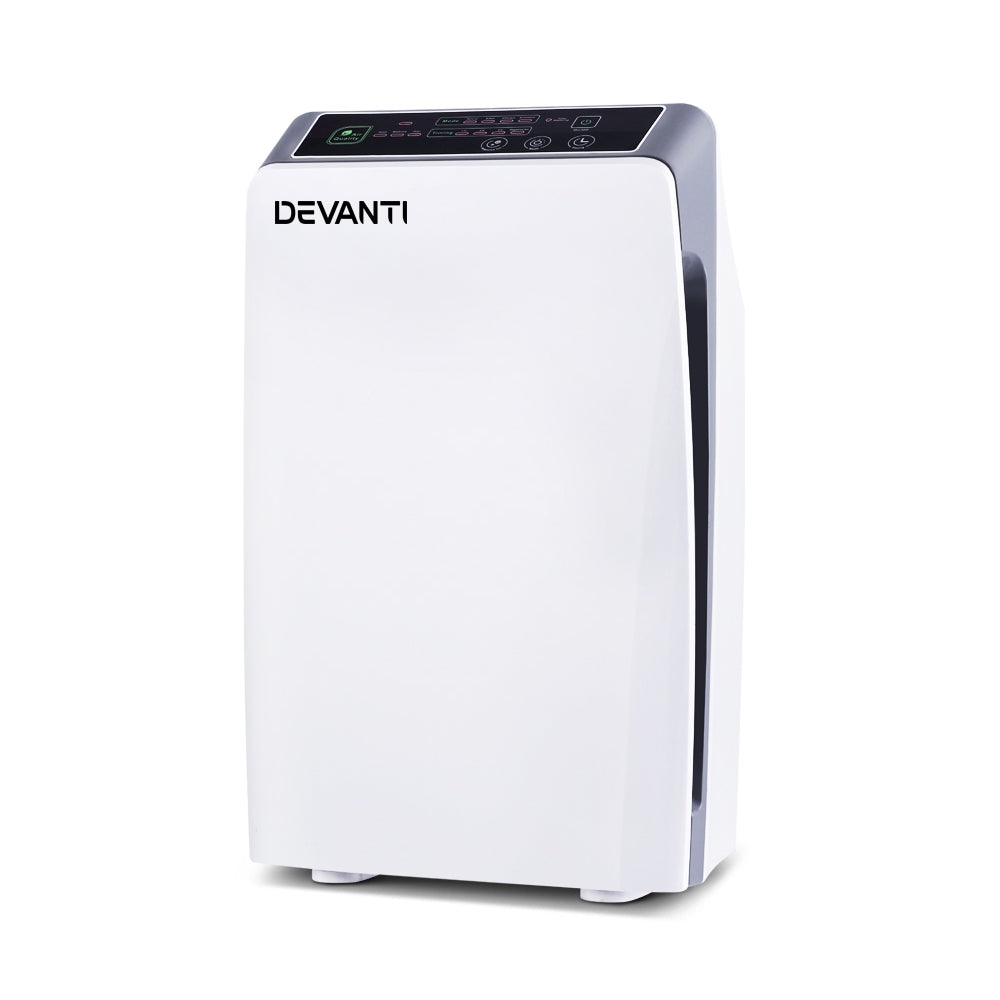 Devanti Air Purifier 4 Stage HEPA Filter - VogueDecor.au