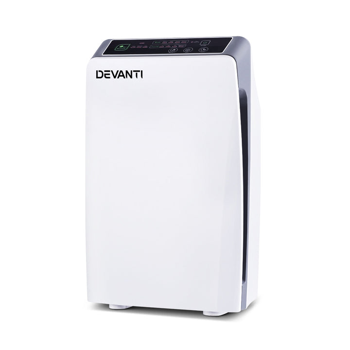 Devanti Air Purifier 4 Stage HEPA Filter - VogueDecor.au