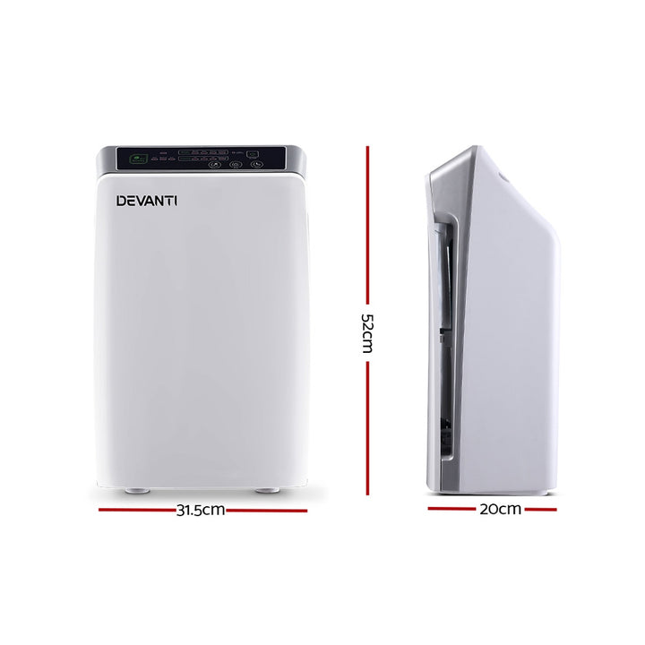 Devanti Air Purifier 4 Stage HEPA Filter - VogueDecor.au
