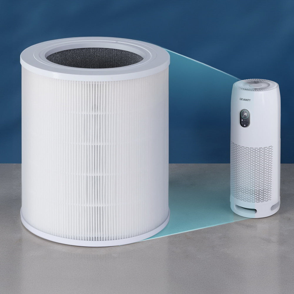 Devanti Air Purifier 4 Layers HEPA Replacement Filter - VogueDecor.au