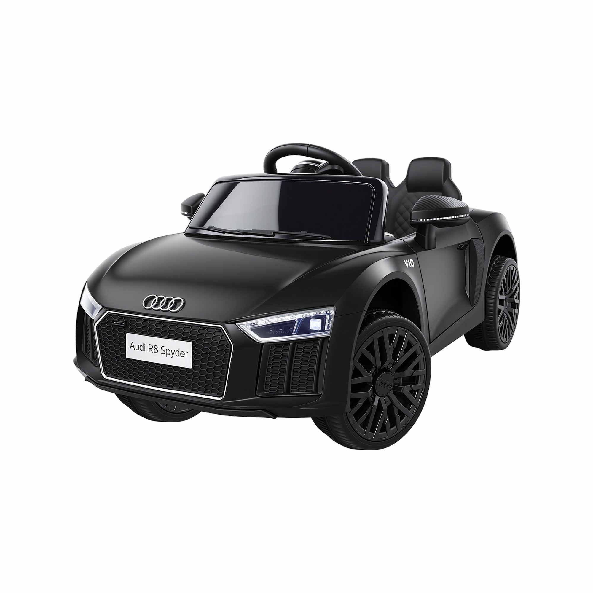 Kids Ride On Car Audi R8 Licensed Sports Electric Toy Cars Black
