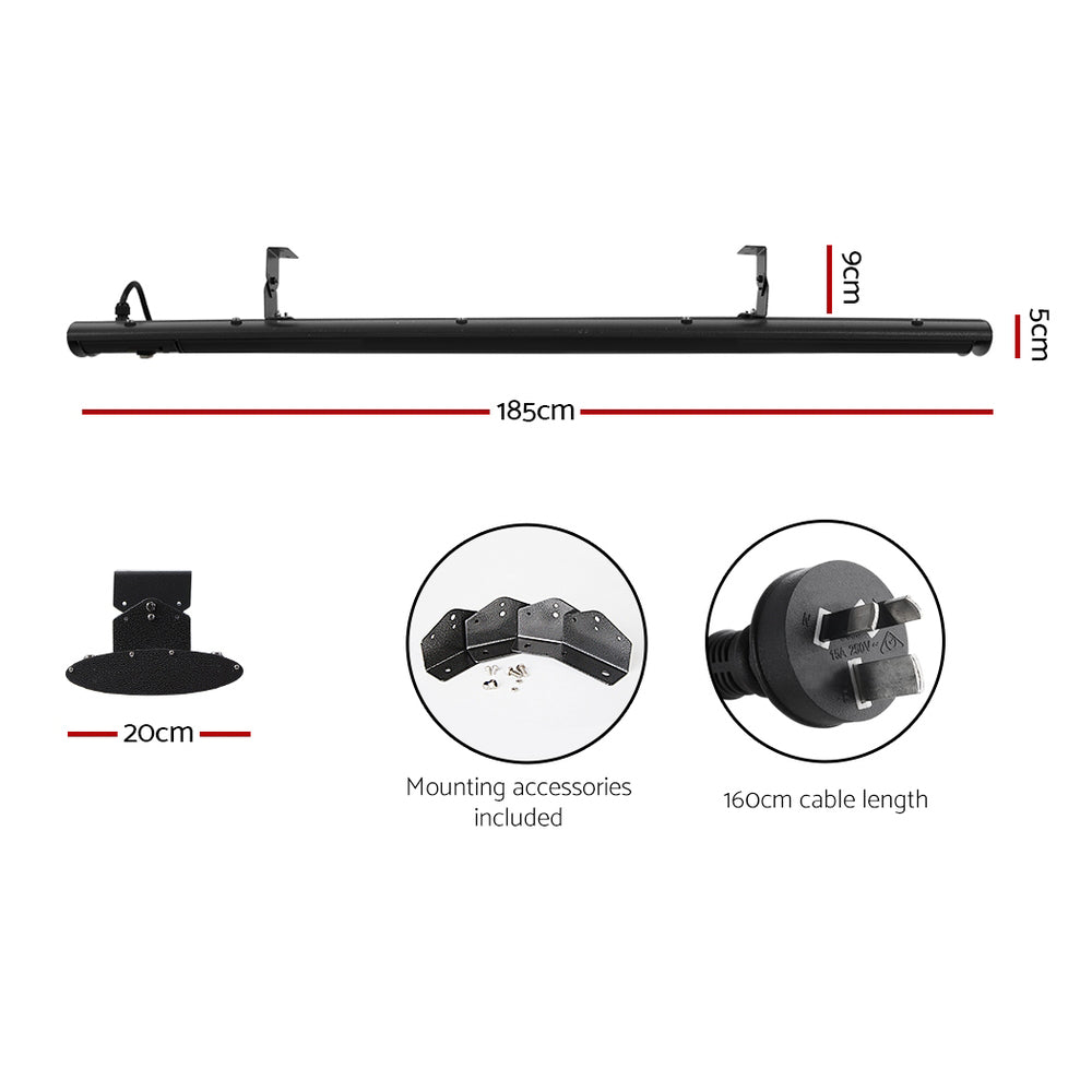 Devanti Electric Radiant Strip Heater Outdoor 3200W - VogueDecor.au