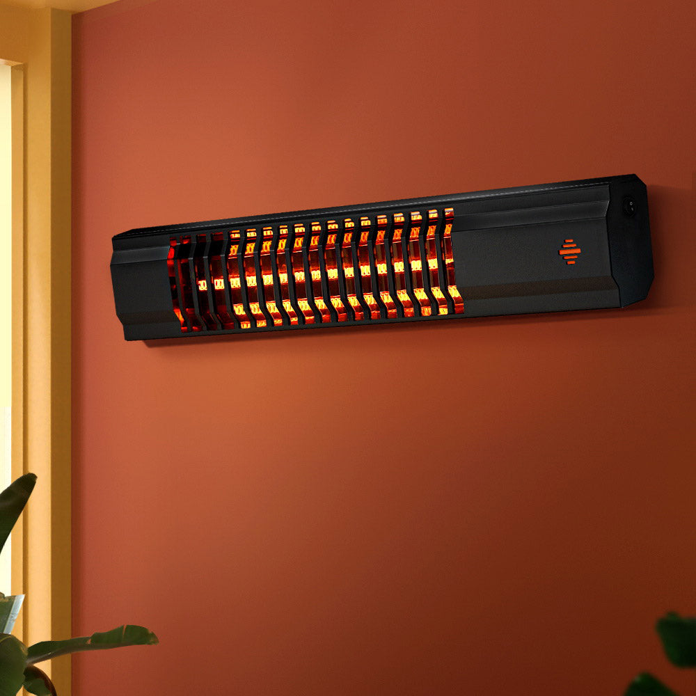 Devanti Electric Strip Heater Radiant Heaters 2000W - VogueDecor.au