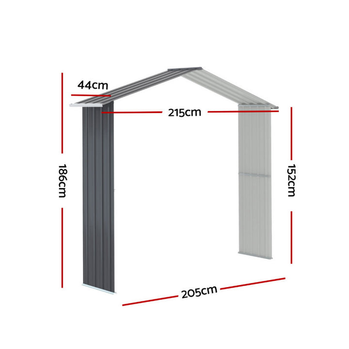 Giantz Garden Shed Extension Kit Outdoor Storage Tool Sheds Workshop House Shelter - VogueDecor.au