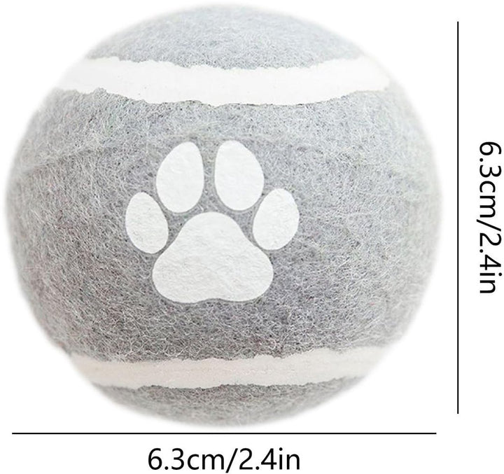 Dog Toys - 3-pack - Dog Puzzle - Interactive - sturdy elastic felt dog balls for retrieving - interactive dog toy