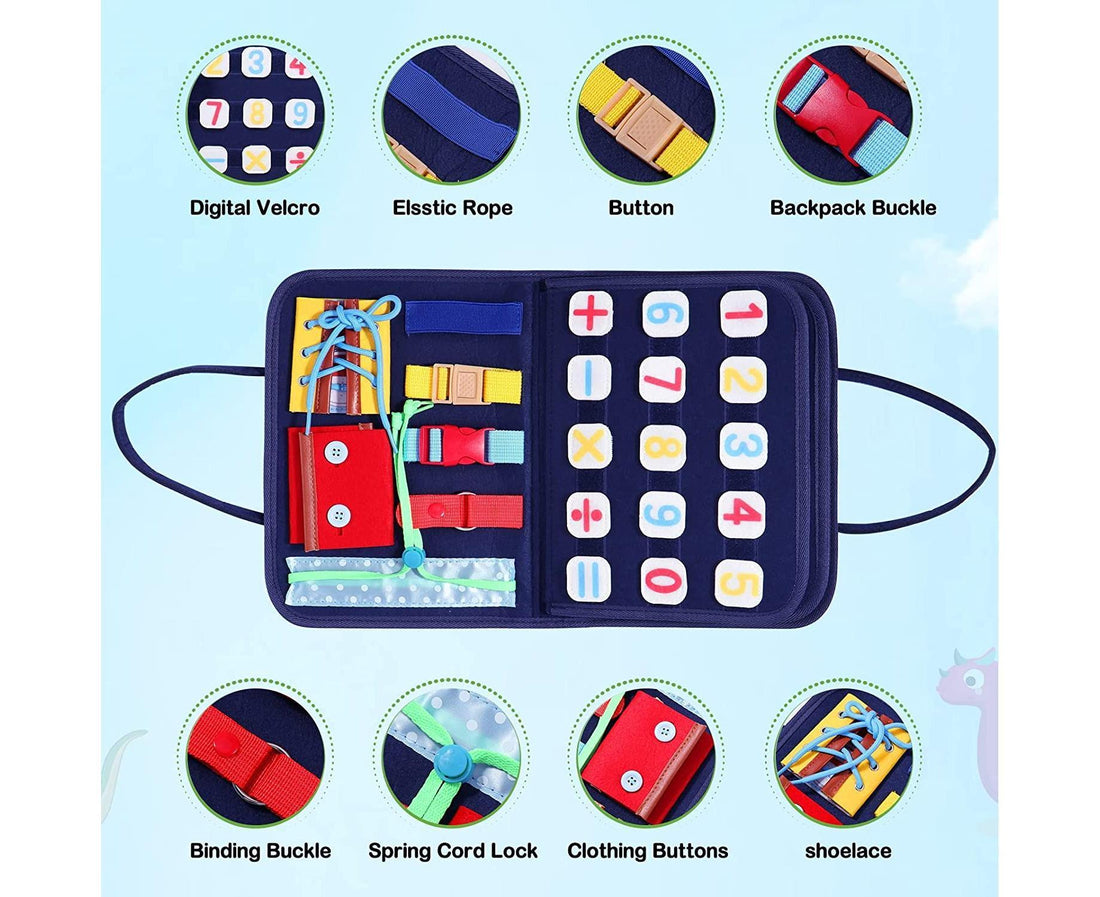 Montessori babies Board,4 Layer Montessori Board,Montessori Games for 1 Year Old Babies,Learning Life Skills Educational