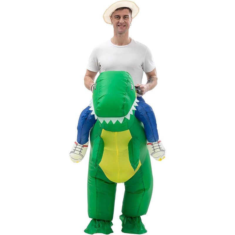 Inflatable Costume Adult, Halloween Costumes for Men, Dinosaur Adults, Blow up Costume for Adult Halloween