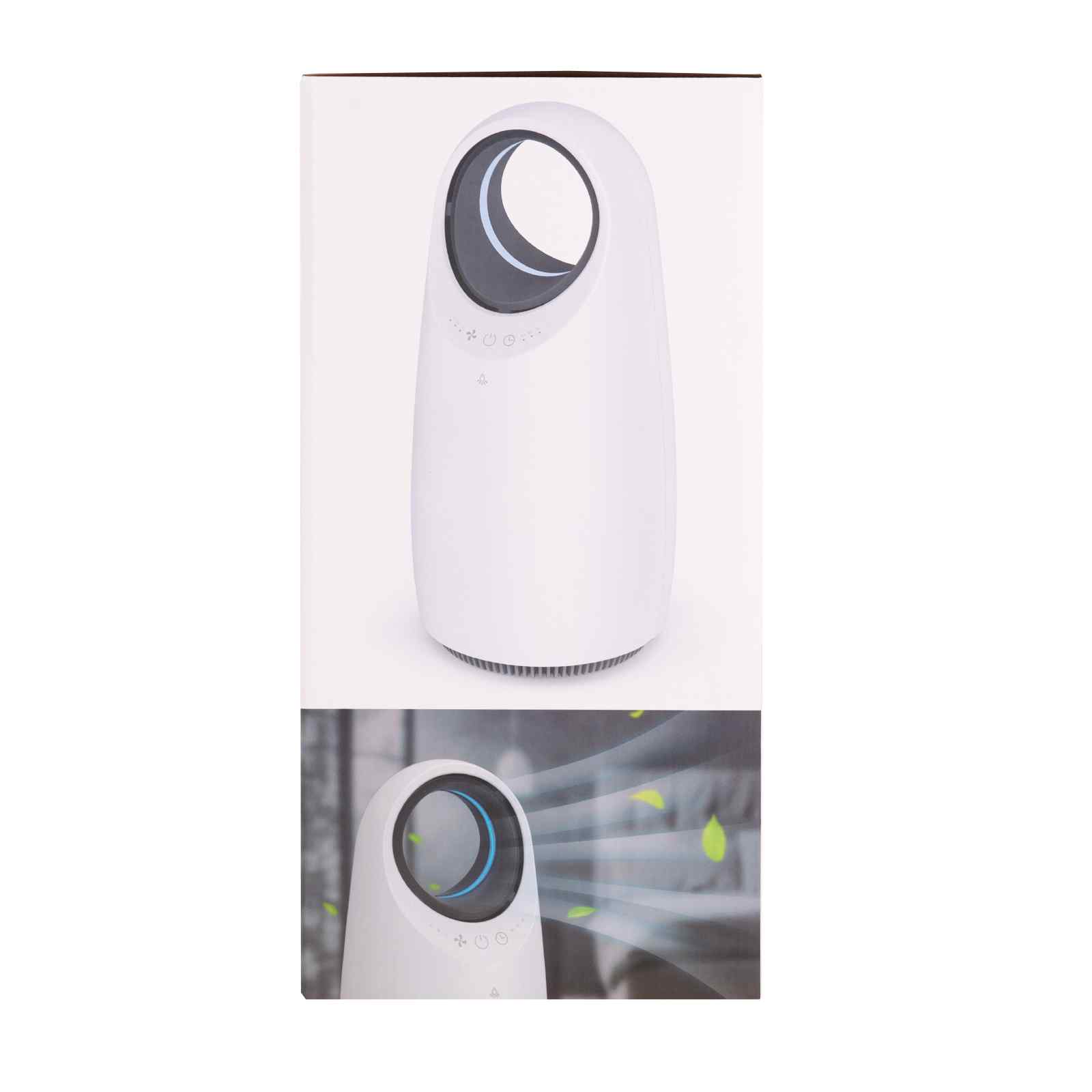 MyGenie Ultra Quiet Eco Flow Air Purifier WI-FI Control HEPA Filter White - VogueDecor.au
