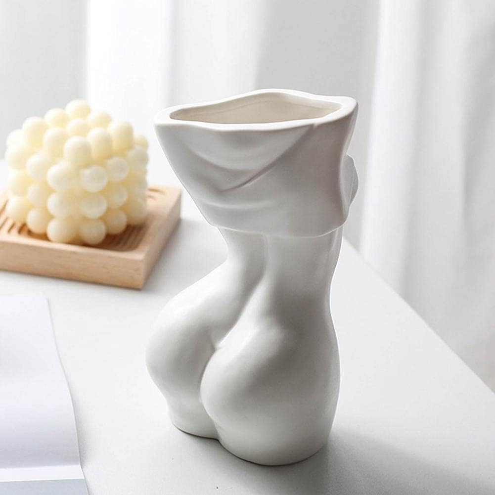 Feminine Body Vase Ceramic Home Decor - VogueDecor.au