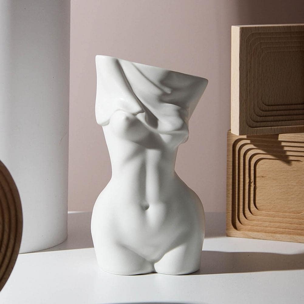 Feminine Body Vase Ceramic Home Decor - VogueDecor.au