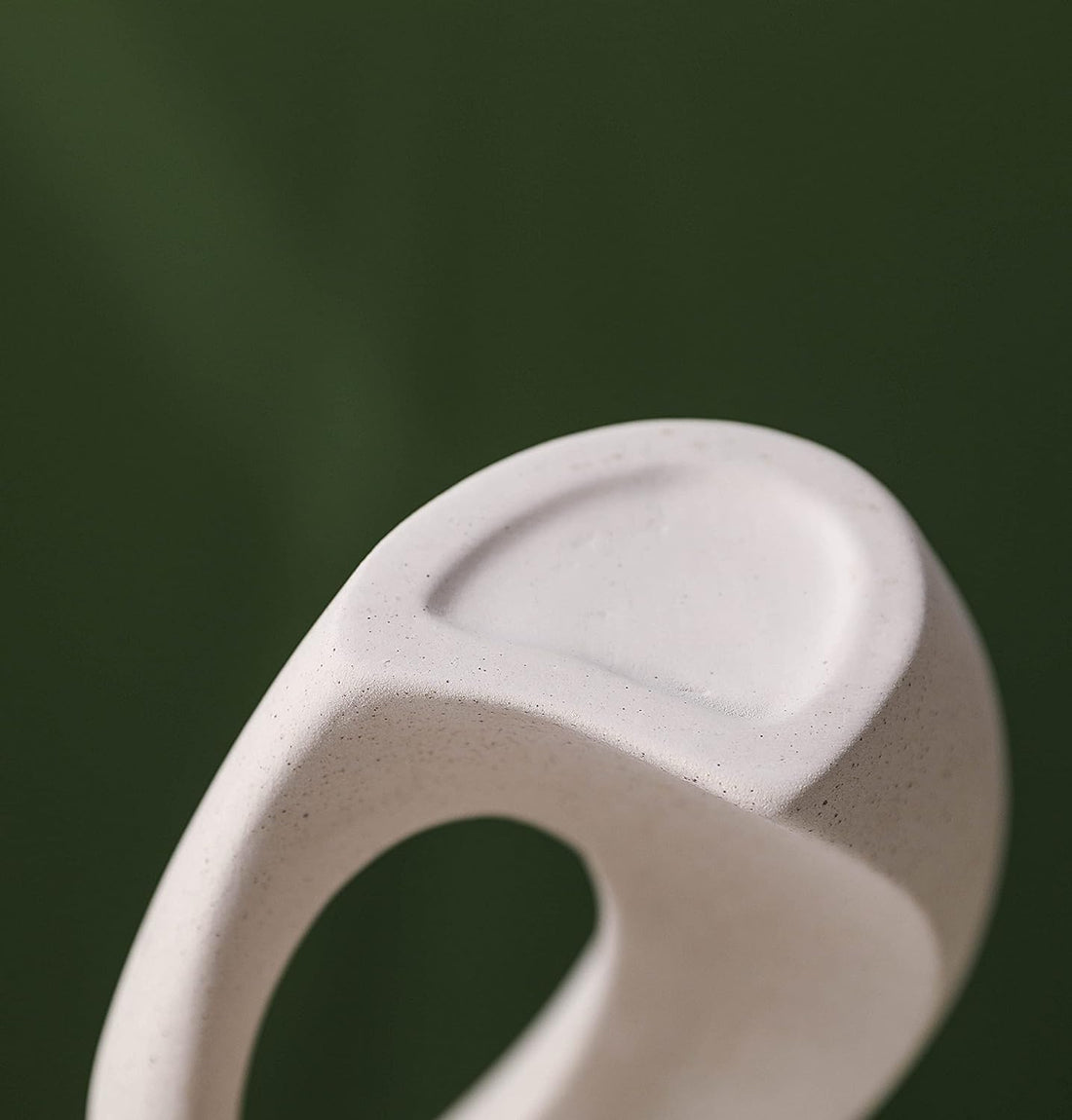 Ceramic Set of 2 Creative White Vases for Home Decor - VogueDecor.au