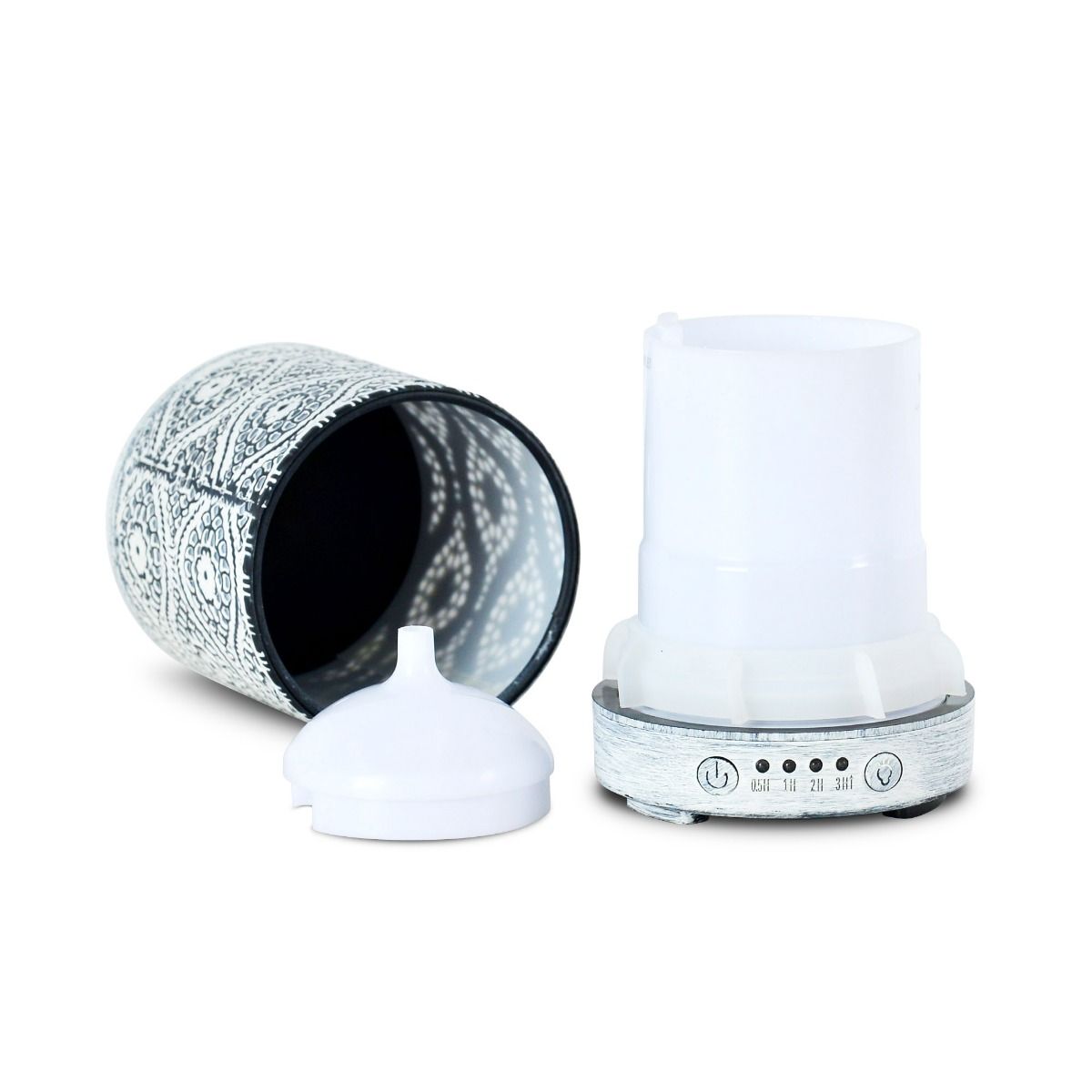 activiva 100ml Metal Essential Oil and Aroma Diffuser-Vintage White - VogueDecor.au