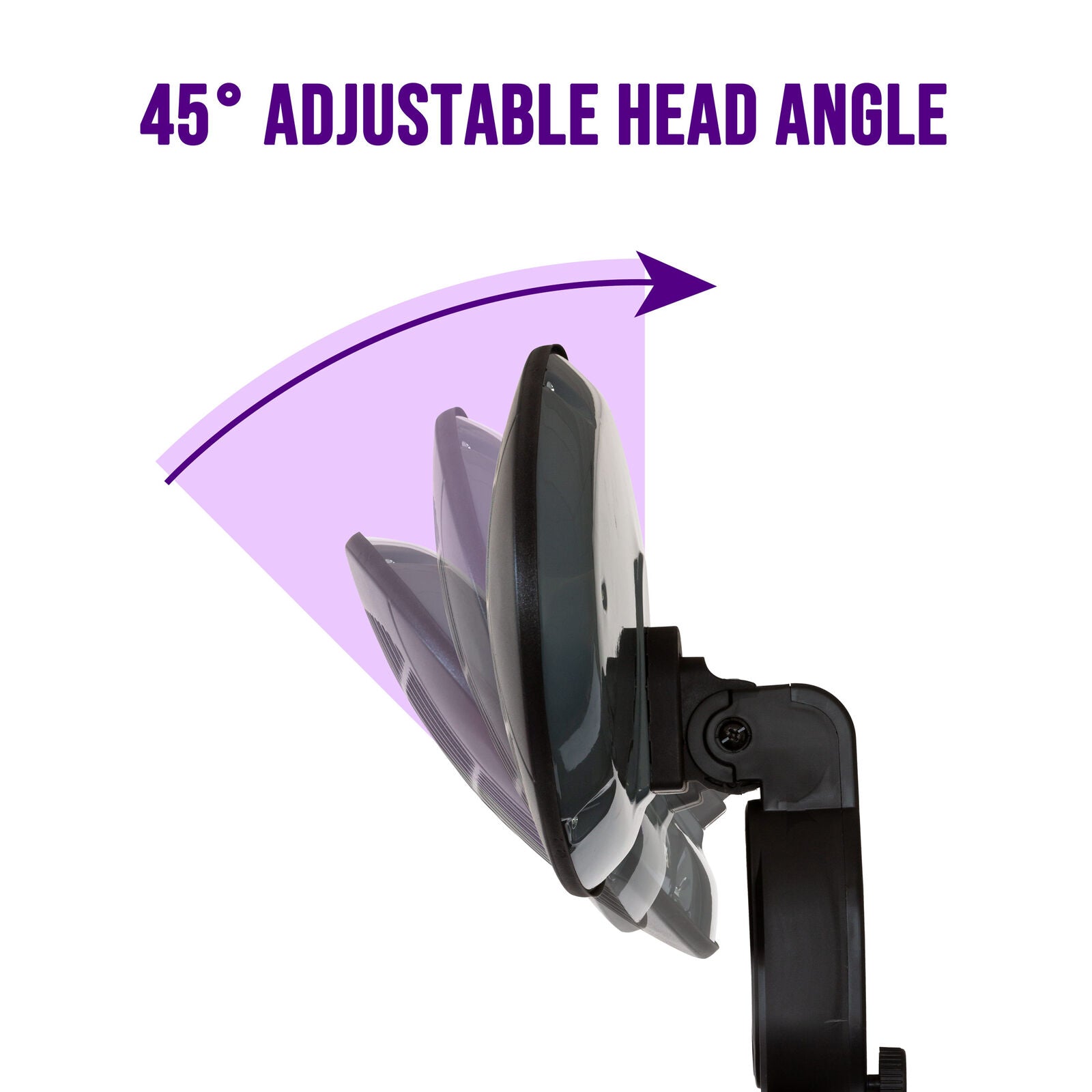 2000W 2.1m Free Standing Adjustable Portable Outdoor Electric Patio Heater Black - VogueDecor.au