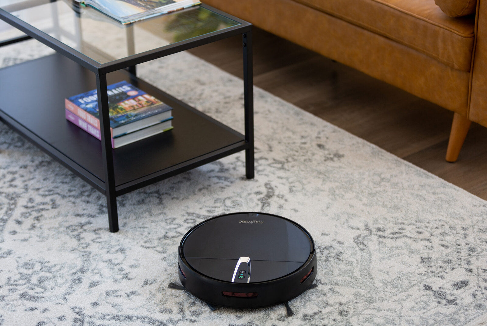 Smart Robot Vacuum Cleaner w/ 3-in-1 HEPA & Mopping Pad (Black) - VogueDecor.au