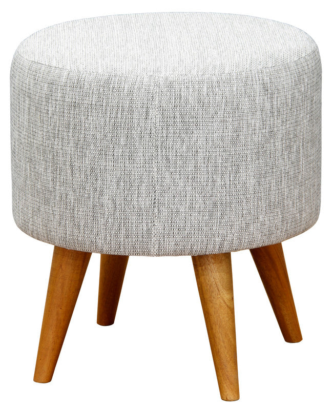 Manhattan Round Ottoman (Dark Grey) - VogueDecor.au