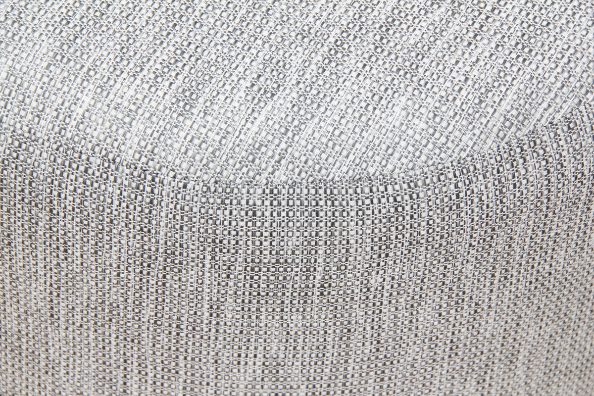 Manhattan Round Ottoman (Dark Grey) - VogueDecor.au