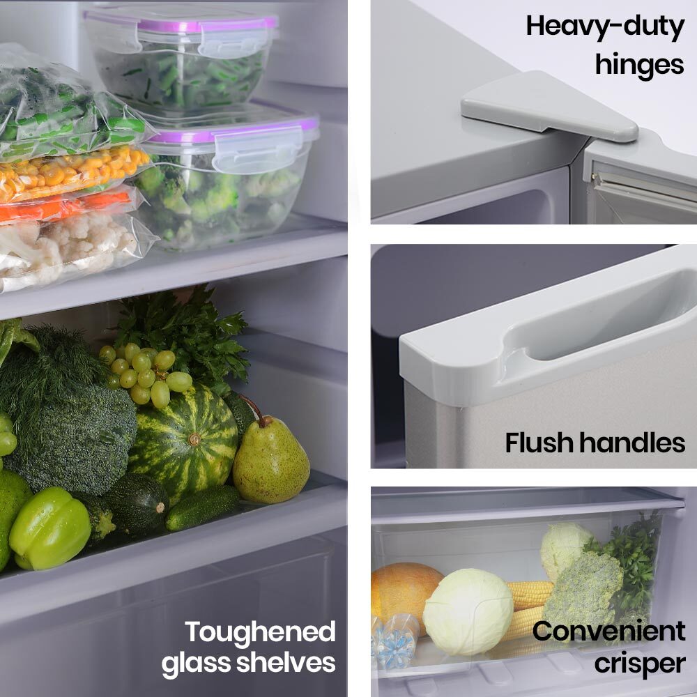 GECKO 70L Portable Fridge Freezer for Car Camping Caravans Fridges Refrigerator Cooler 12V/24V/240V - VogueDecor.au