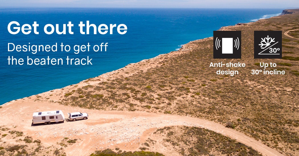 GECKO 95L Portable Upright Fridge Refrigerator 12V/24V/240V Caravan Motorhome - VogueDecor.au