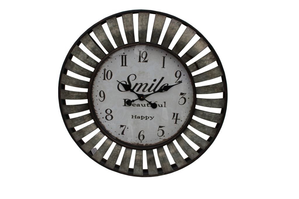 82cm Viking Metal Wall Clock - VogueDecor.au