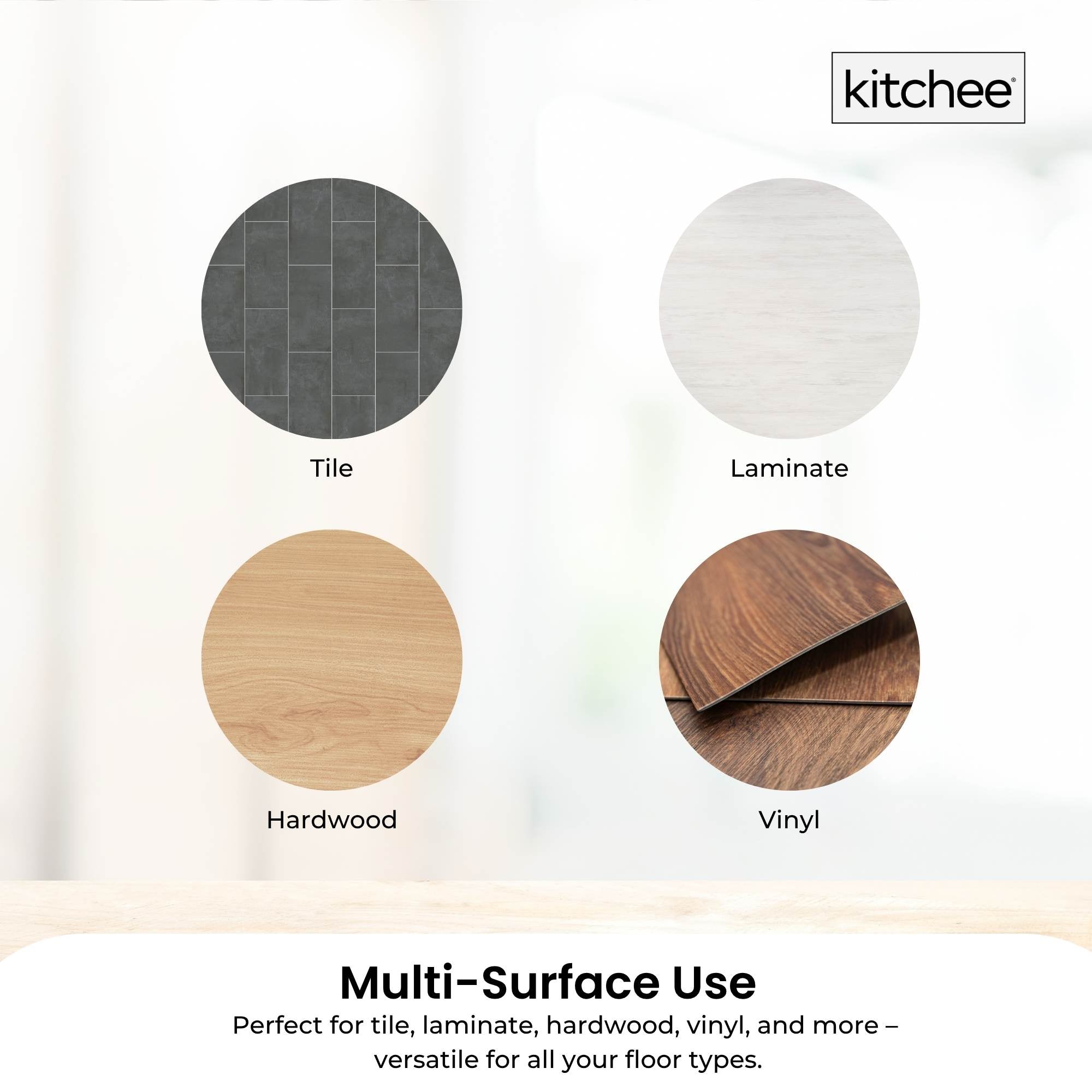 Kitchee Spin Mop & Bucket Set – Microfibre Pad, Telescopic Handle, 10L Capacity - VogueDecor.au