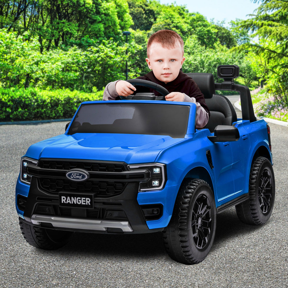 Kahuna Ford Ranger Electric Kids Ride On Car in Blue