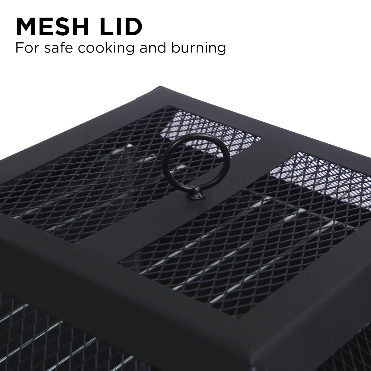 Wallaroo Portable Outdoor Fire Pit for BBQ, Grilling, Cooking, Camping - VogueDecor.au