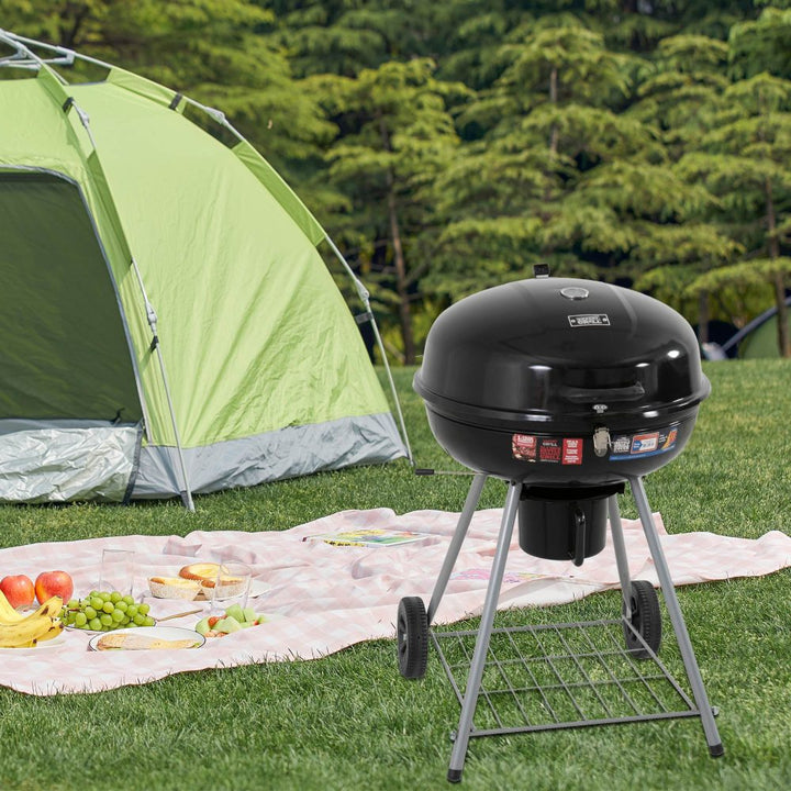 Outdoor BBQ Smoker Portable Charcoal Roaster - VogueDecor.au