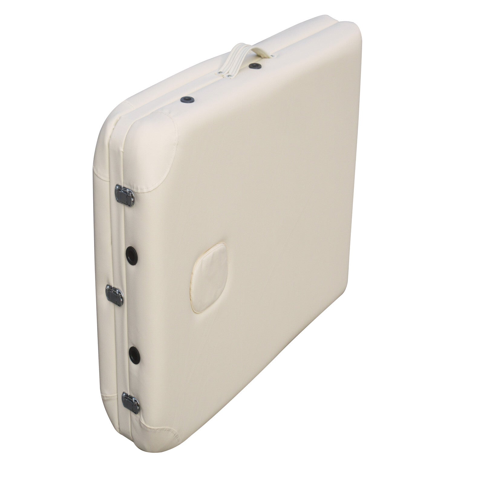 YES4HOMES 3 Fold 5 cm Thickness Foam Portable Aluminium Massage Table Massage Bed Beauty Therapy Beige