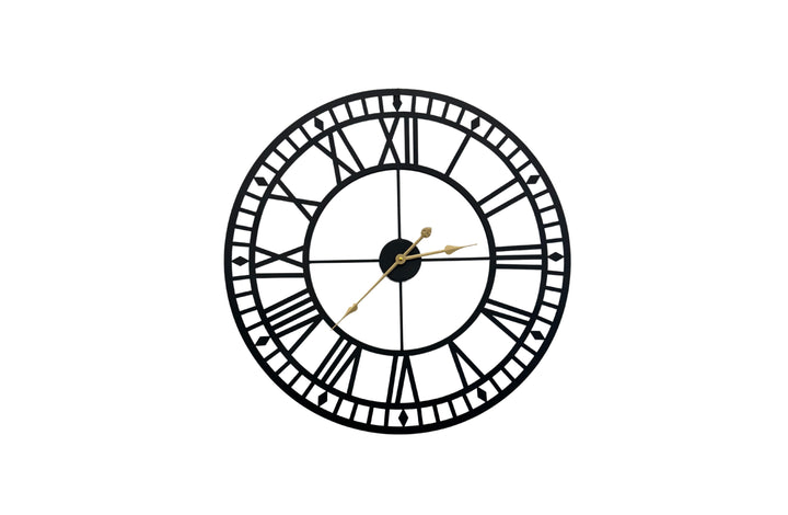 Metal Wall Clock - 80cm - VogueDecor.au