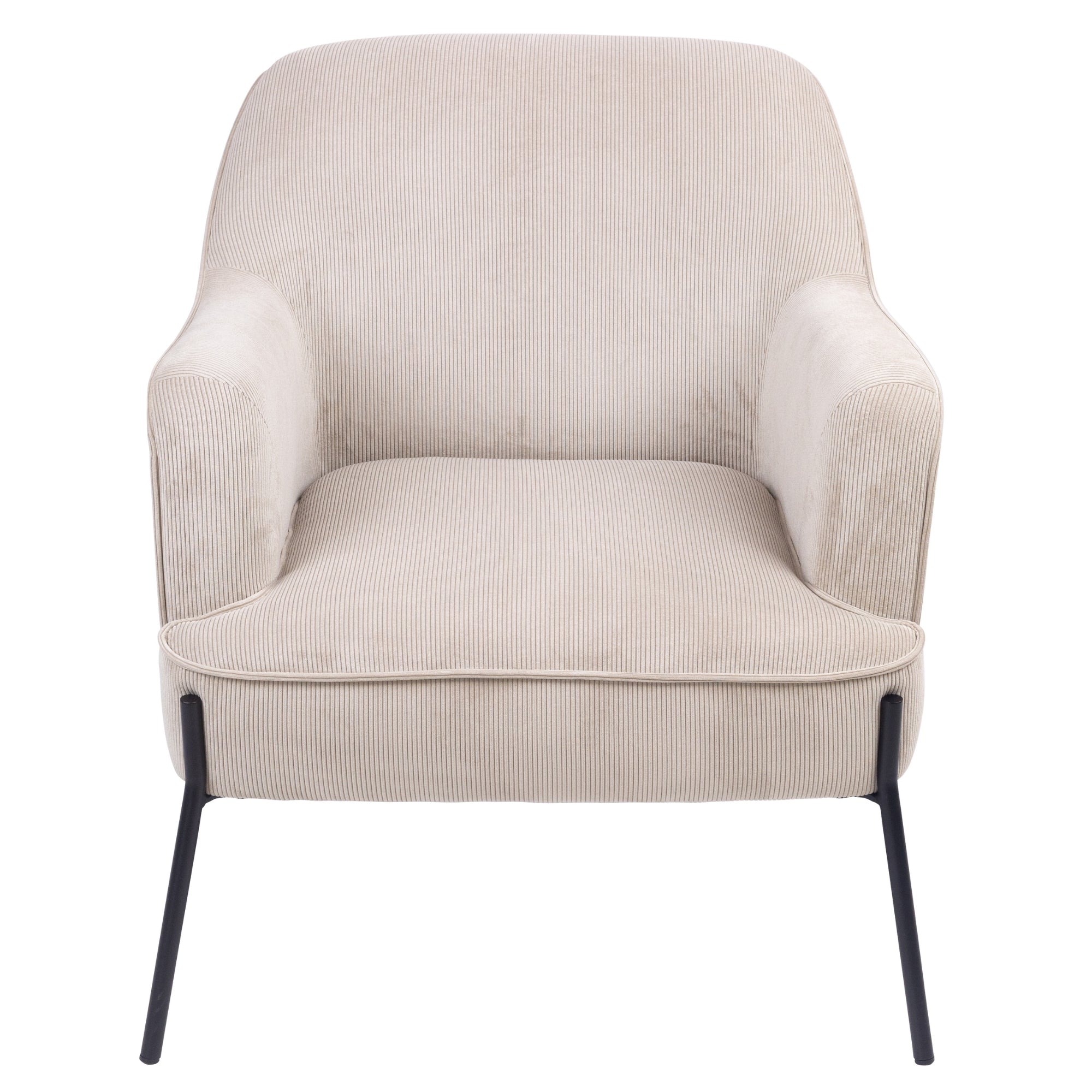 Leah Fabric Armchair Occasional Accent Arm Chair Silver - VogueDecor.au