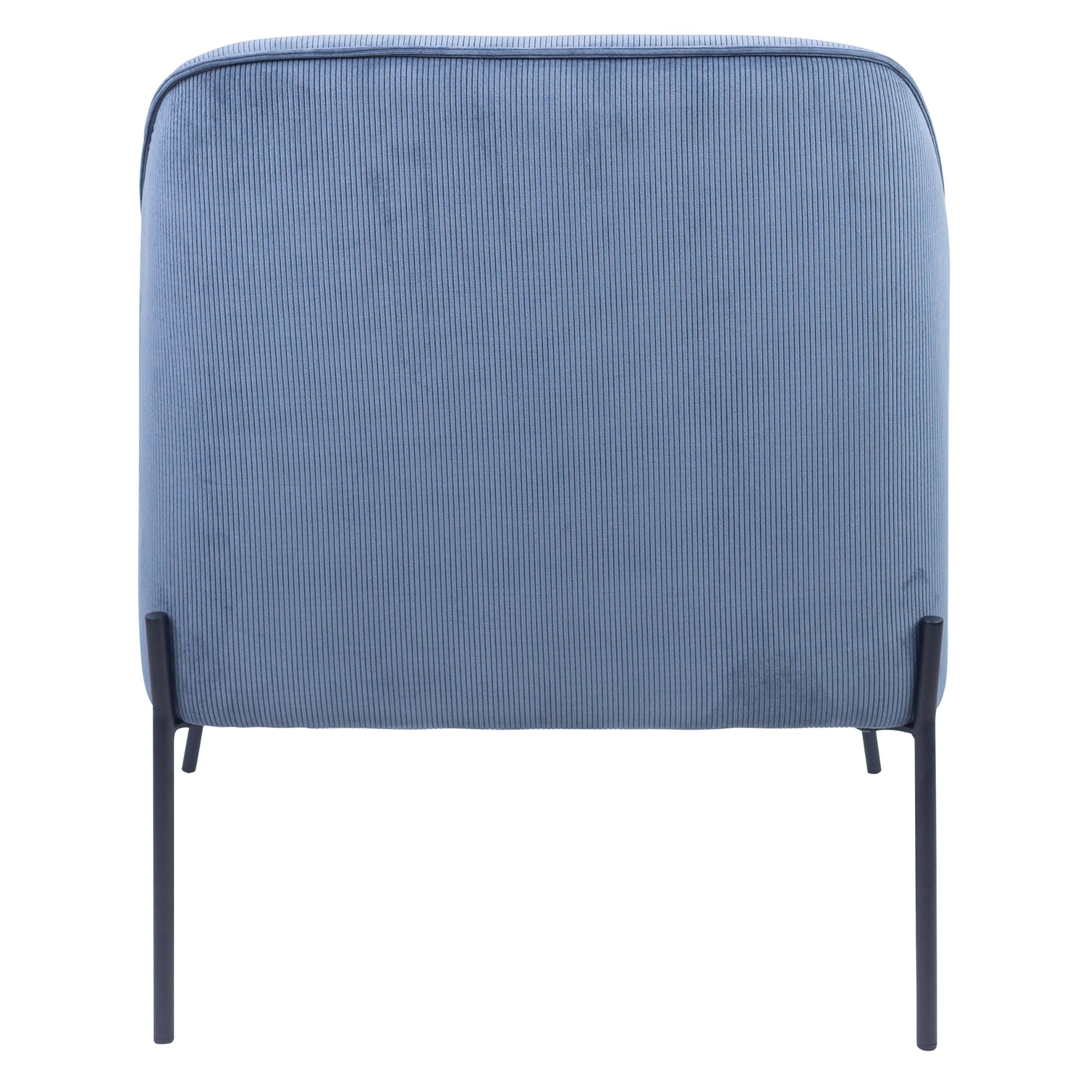 Leah Fabric Armchair Occasional Accent Arm Chair Blue - VogueDecor.au