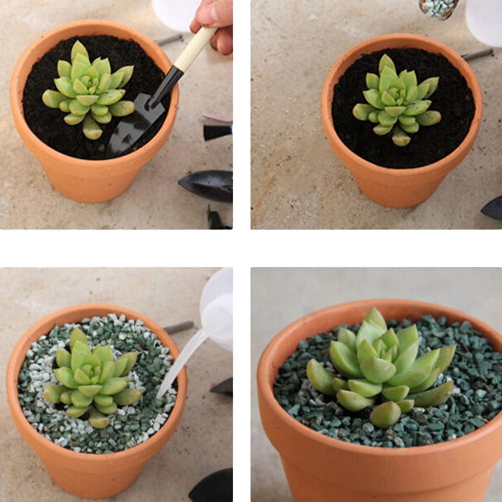 10x 6cm Flower Pot Pots Clay Ceramic Plant Drain Hole Succulent Cactus Nursery Planter