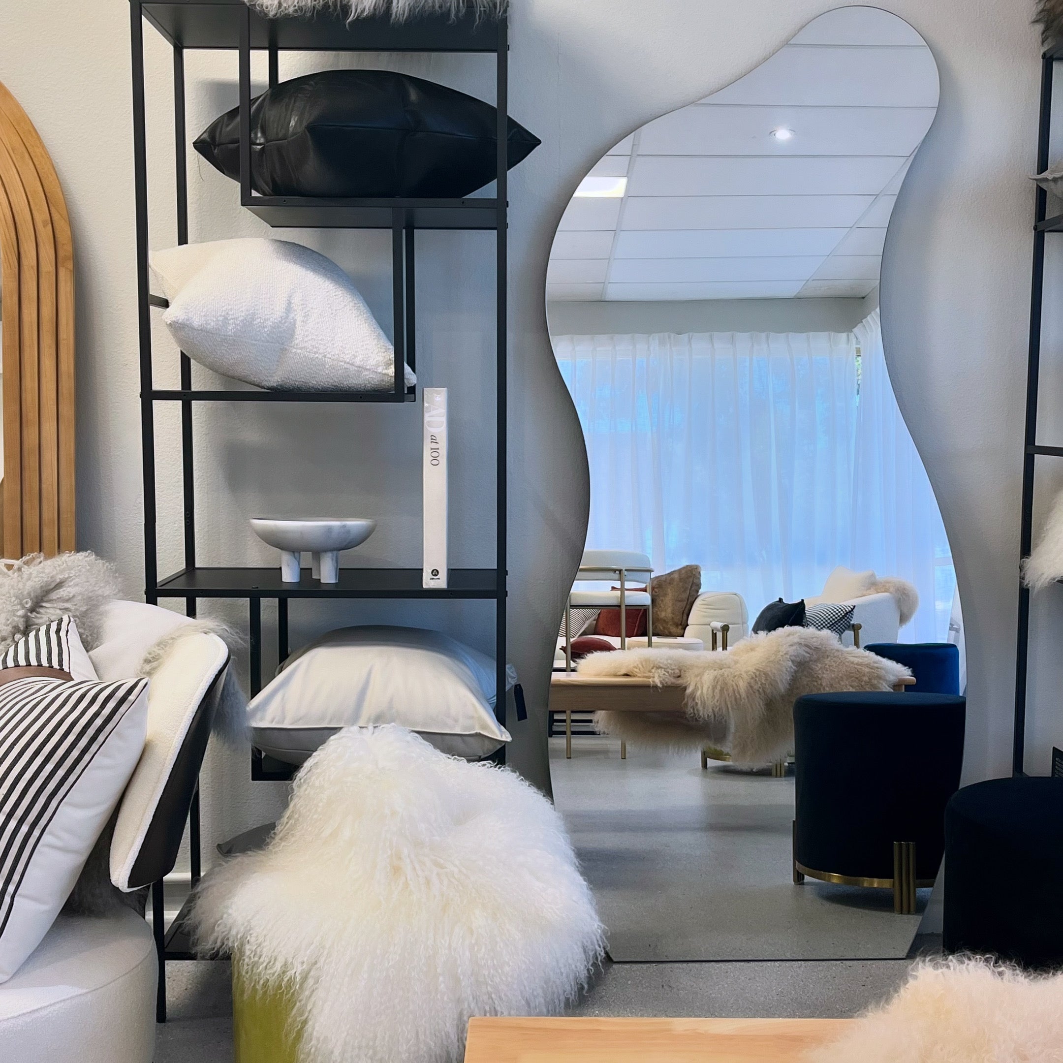 Interior Ave - Athena - Large Frameless Full Length Mirror - VogueDecor.au